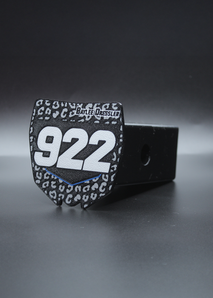 Custom Trailer Hitch Number Plate
