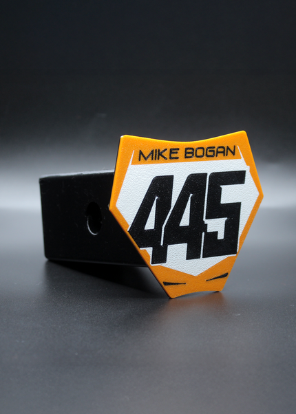 Custom Trailer Hitch Number Plate
